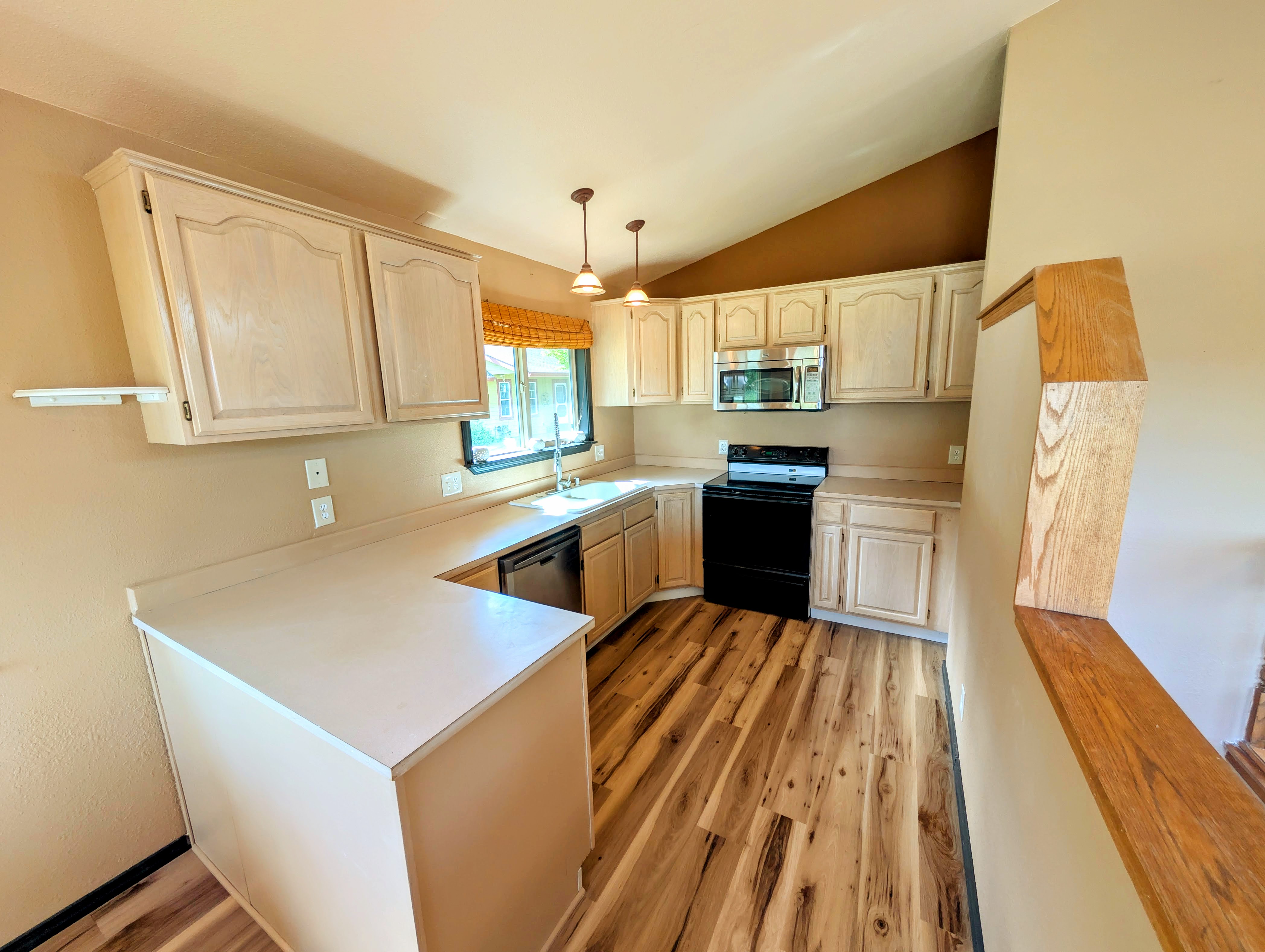 Renovated kitchen