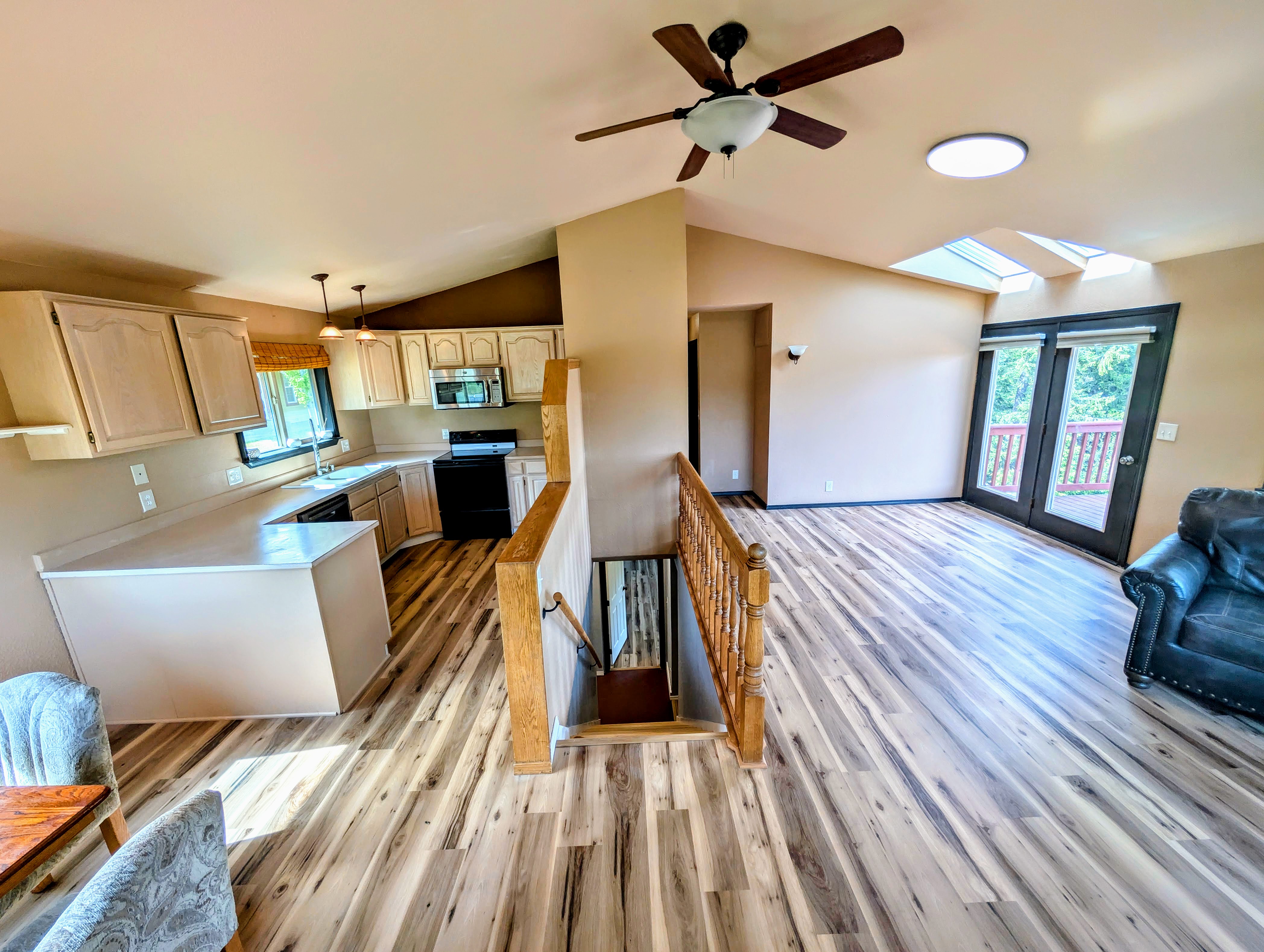 Flooring after renovation