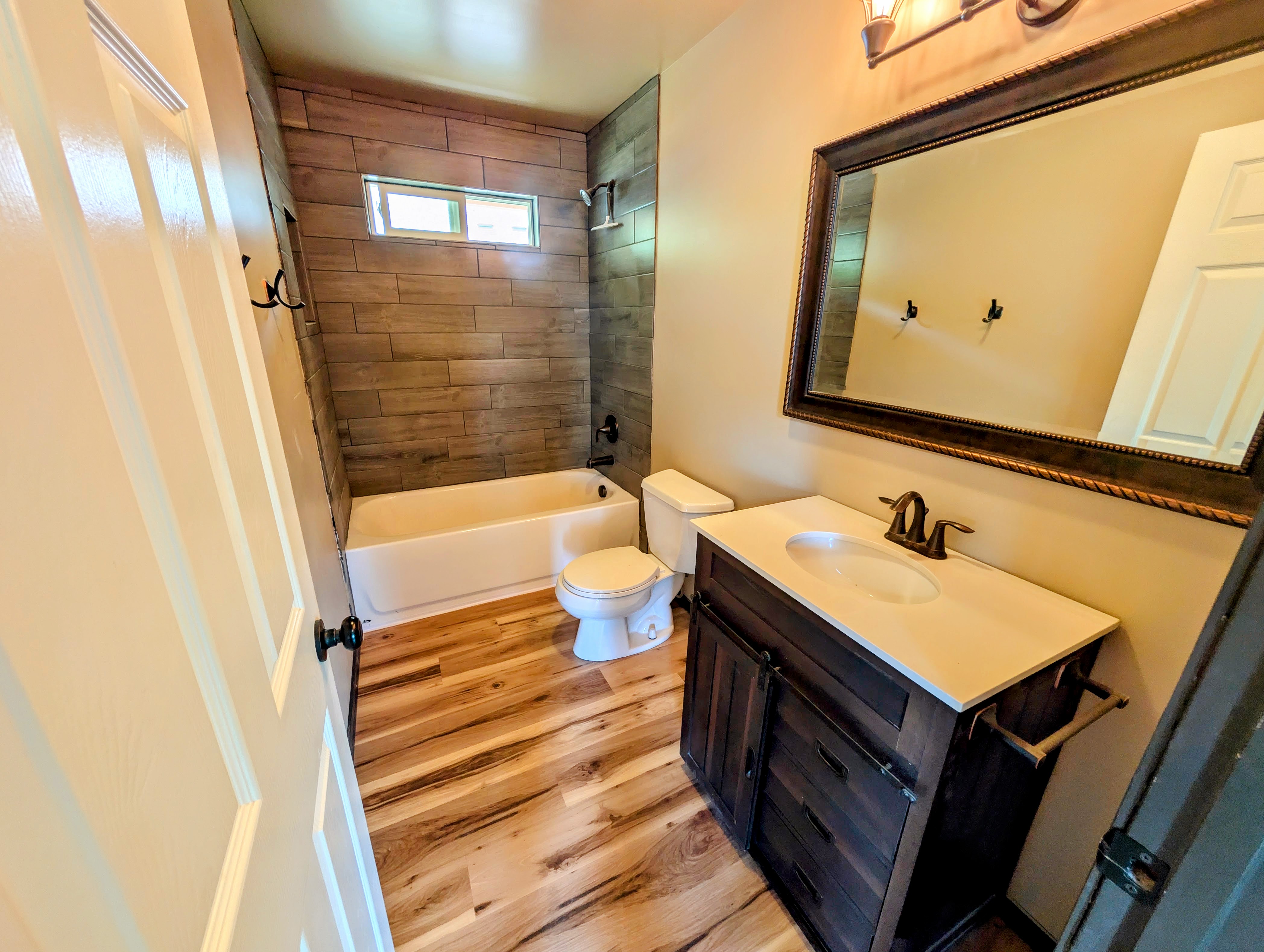 Remodeled bathroom