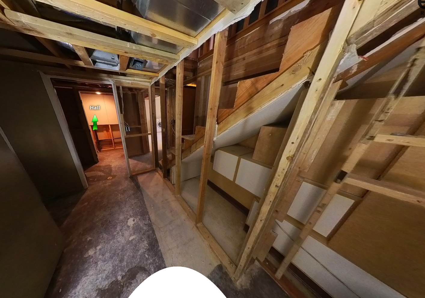 Laundry and utility before renovation